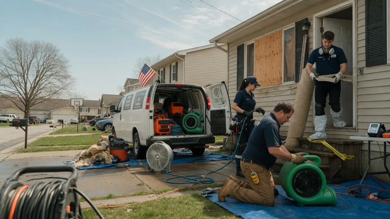 Water Damage Restoration in New Hampshire near me